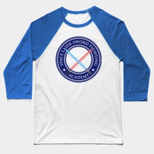 Space Laser-Sword Fighting Academy Baseball T-Shirt